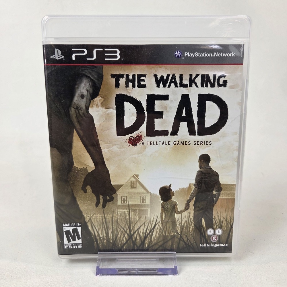 The Walking Dead Telltale Games PS3 Playstation CIB Zombie Re-Sealed Gamestop
